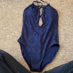 Cute patterned one piece swim